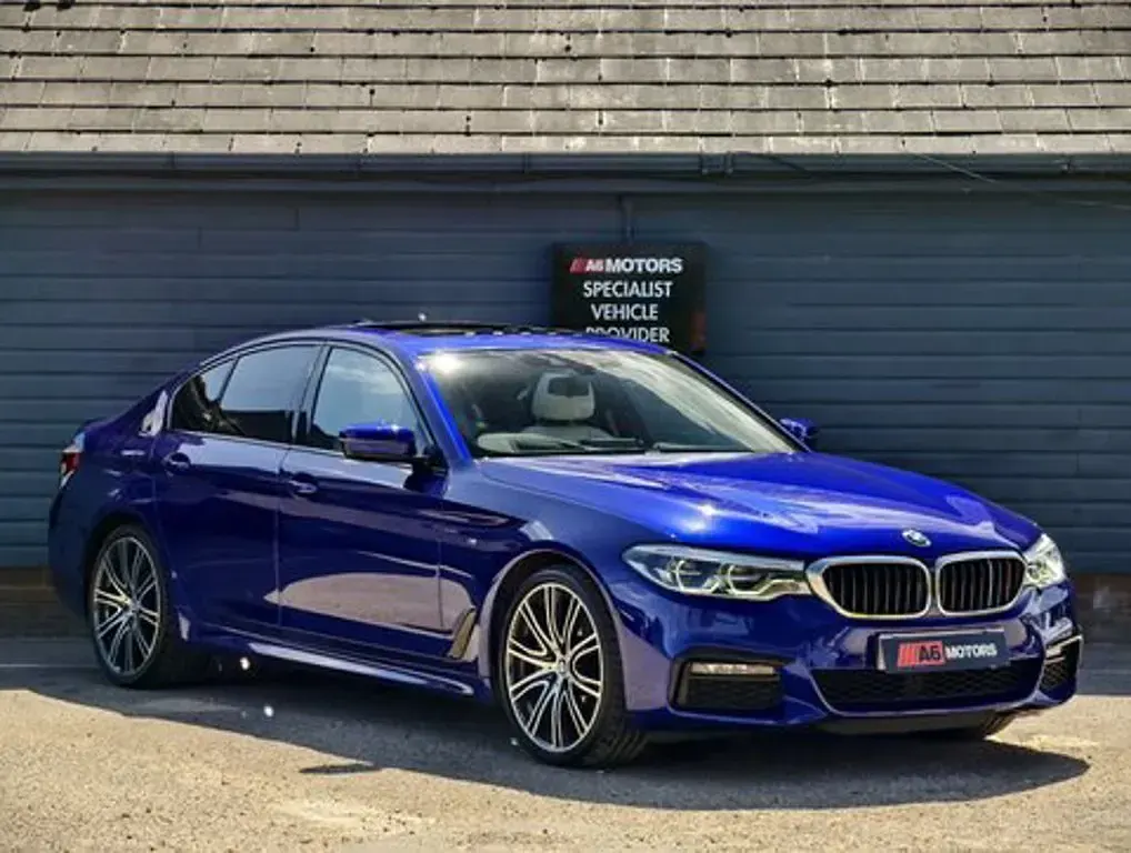 Used BMW 530 M Sport 2019 Blue Sedan