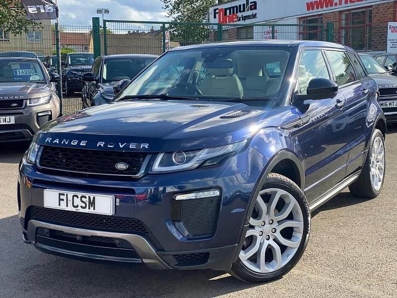 Used Land Rover Range Rover evoque HSE Dynamic 240 HP (176 kW) 2018 Blue SUV