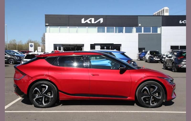 Used Kia EV6 GT-Line S 166 kW (226 HP) 2024 Red SUV