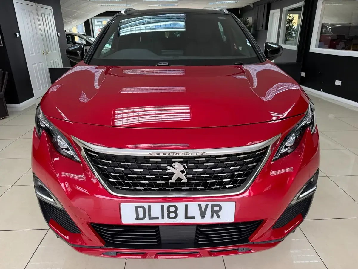Used Peugeot 3008 GT-line 2018 Red SUV