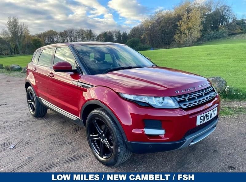 Used Land Rover Range Rover evoque Pure 2015 Red Estate