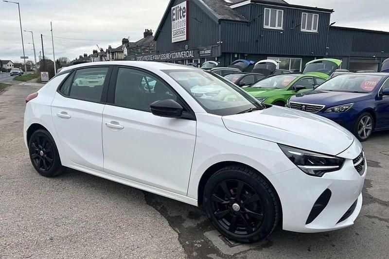 Used Vauxhall Corsa 75 HP (55 kW) 2021 White Hatchback