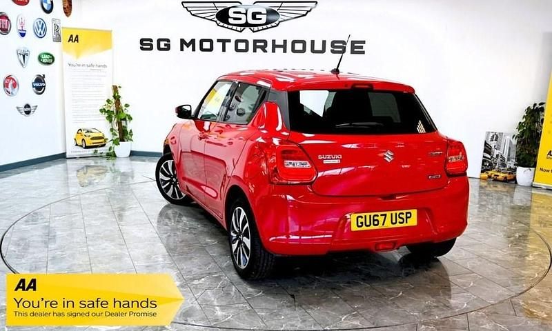 Used Suzuki Swift SZ5 2017 Red Hatchback