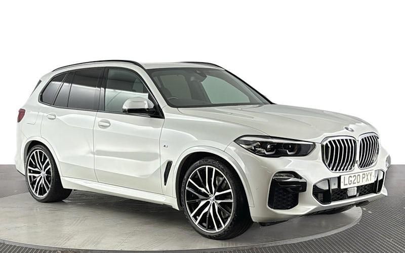 Used BMW X5 M Sport 340 HP (250 kW) 2020 White SUV