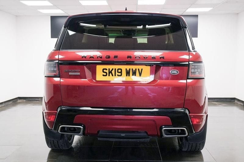 Used Land Rover Range Rover Sport Autobiography Dynamic 339 HP (249 kW) 2019 Red SUV