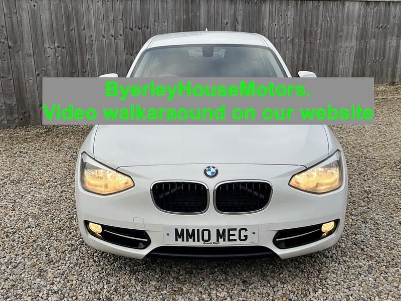 Used BMW 116 Sport Line 2013 White Hatchback