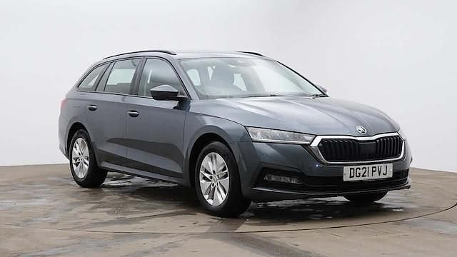 Quartz grey metallic Used 2021 Skoda Octavia SE First Edition Estate | £11,212 (Good price) - Image 1/4