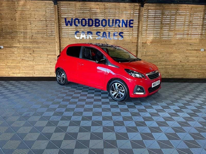 Red Used 2020 Peugeot 108 Allure Hatchback | £7,495 (Fair price) - Image 1/4