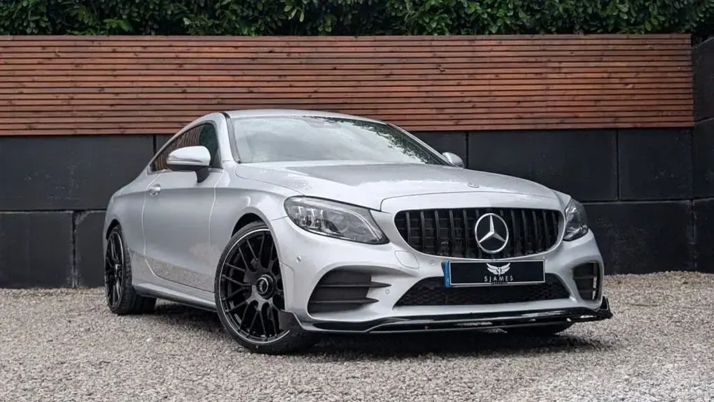 Used Mercedes C300 AMG Line Premium 2019 Silver Coupe