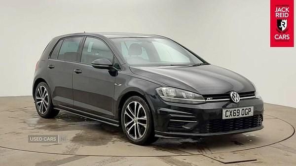 Used VW Golf VII R-line 150 HP (110 kW) 2019 Black Hatchback