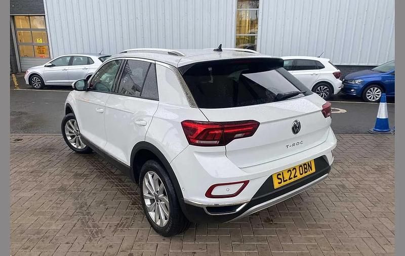 Used VW T-Roc Style 150 HP (110 kW) 2022 White SUV