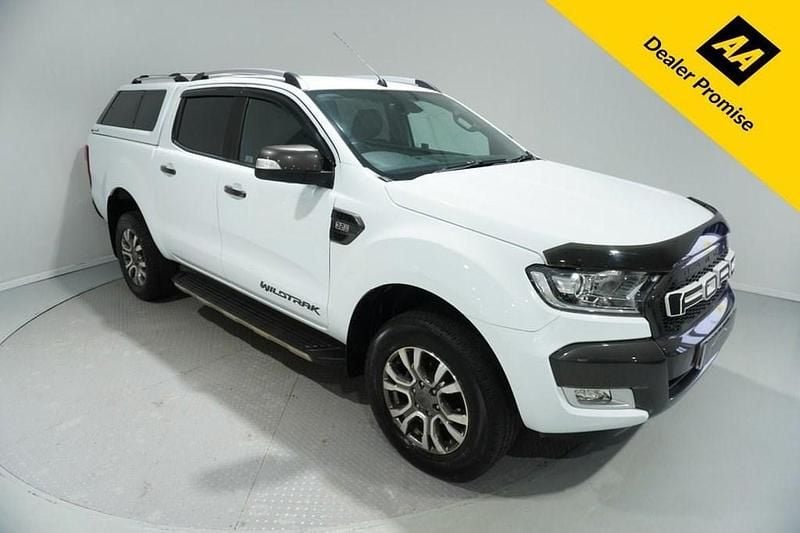White Used 2017 Ford Ranger Wildtrack Pickup | £16,888 (Good price) - Image 1/3
