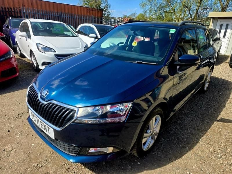 Used Skoda Fabia SE 2021 Blue Hatchback