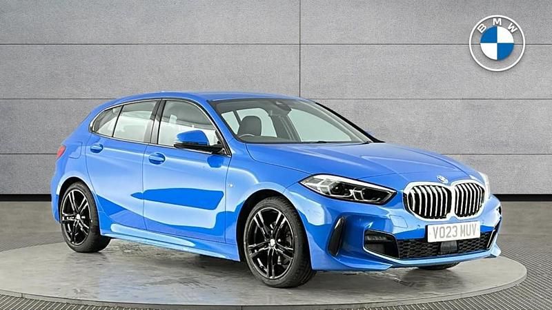 Used BMW 116 M Sport 114 HP (83 kW) 2023 Blue Hatchback