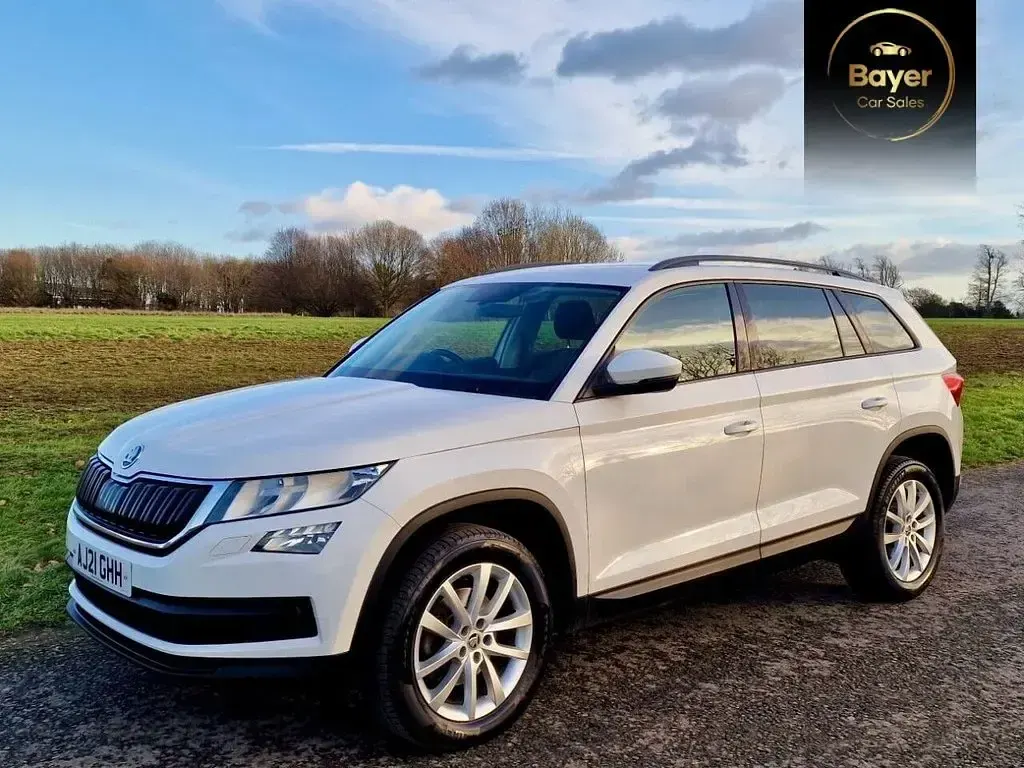 Usado Skoda Kodiaq SE 150 HP (110 kW) 2021 Branco SUV