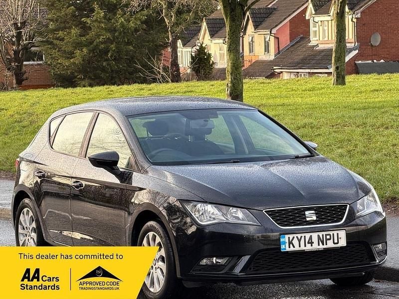 Black Used 2014 Seat Leon SE Hatchback | £5,295 (Good price) - Image 1/3
