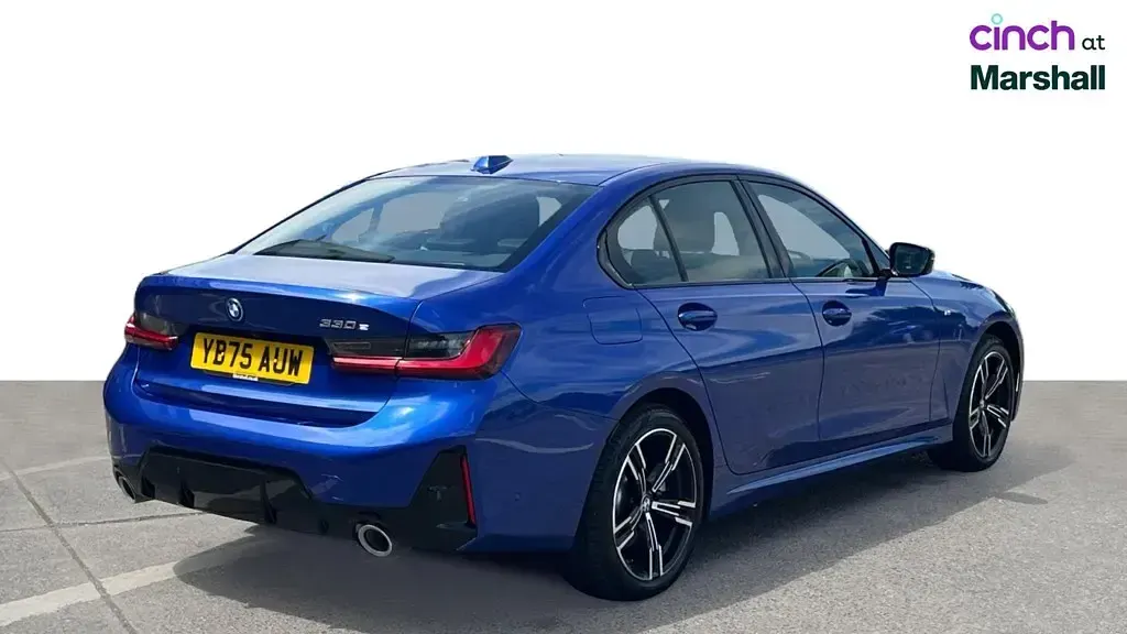Used BMW 330e M Sport 292 HP (214 kW) 2025 Blue Sedan