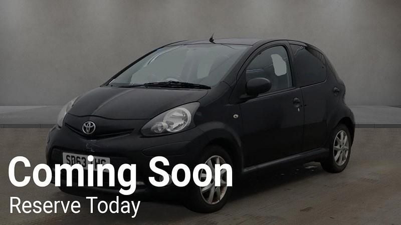 Used Toyota Aygo 2013 Black Hatchback