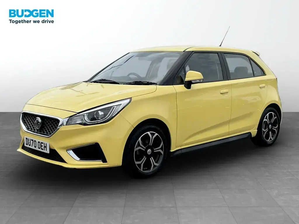 Used MG MG3 Exclusive 106 HP (77 kW) 2020 Yellow Hatchback