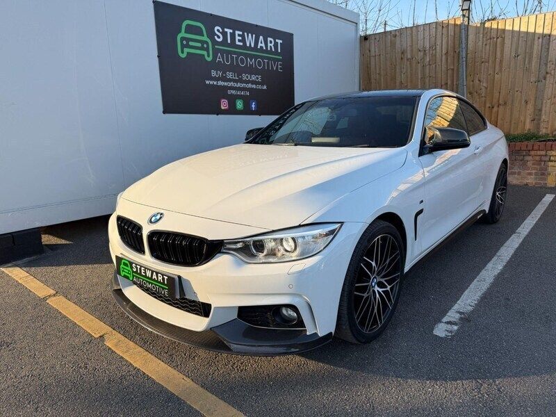 White Used 2016 BMW 430 M Sport Coupe | £11,995 (Fair price) - Image 1/4