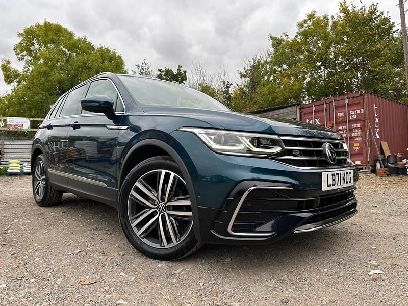 Blue Used 2021 VW Tiguan Elegance SUV | £19,495 (Super price) - Image 1/4