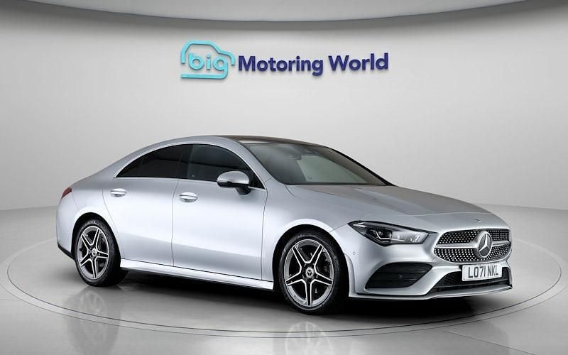 Used Mercedes CLA180 AMG line 136 HP (100 kW) 2022 Silver Sedan