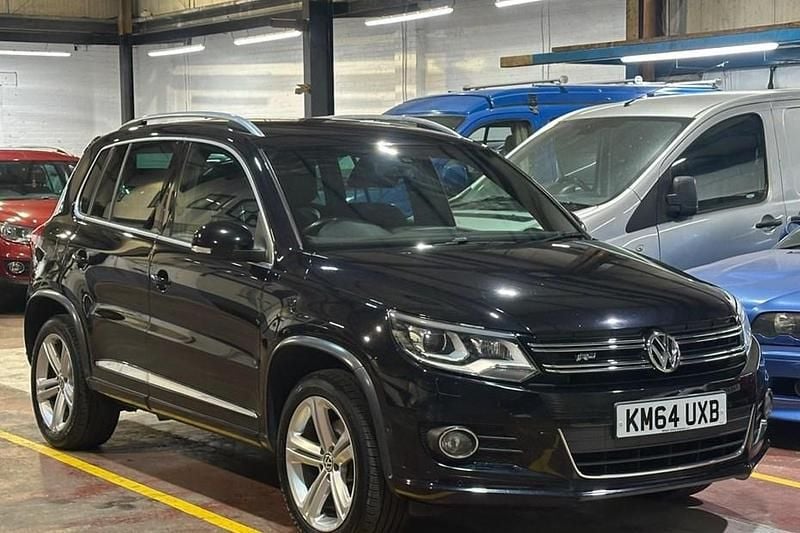 Black Used 2014 VW Tiguan R-line SUV | £6,295 (Good price) - Image 1/1