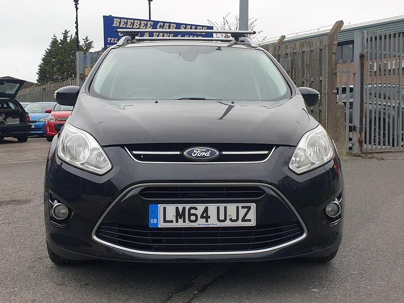 Used Ford Grand C-Max Titanium 115 HP (84 kW) 2014 Black MPV
