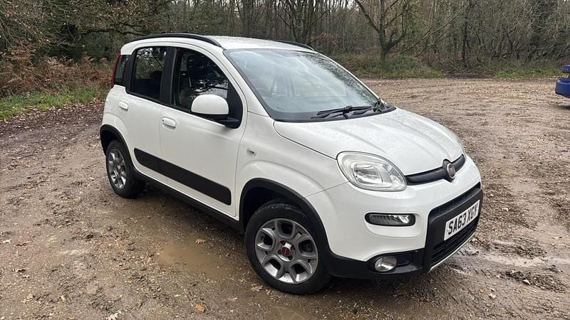 Used Fiat Panda 4x4 S 75 HP (55 kW) 2013 White Hatchback