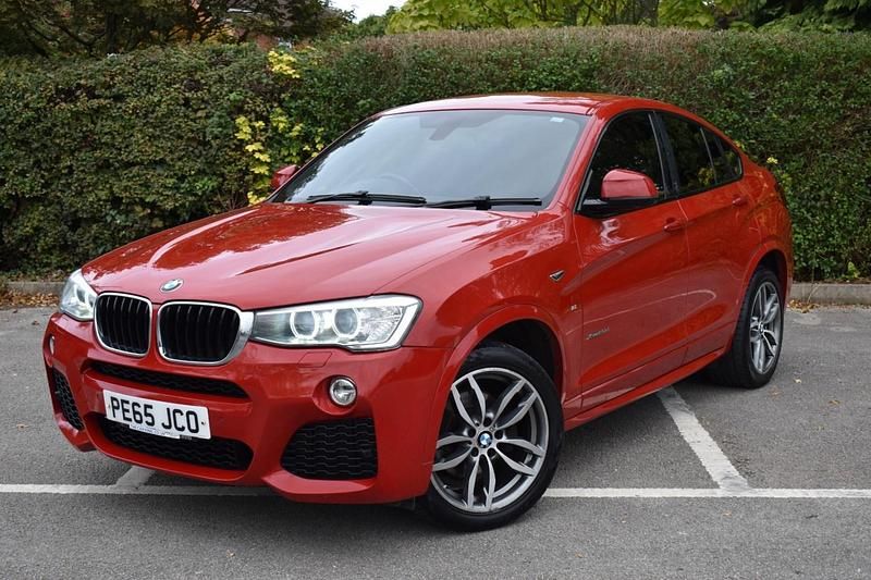 Used BMW X4 M Sport 190 HP (139 kW) 2015 Red SUV