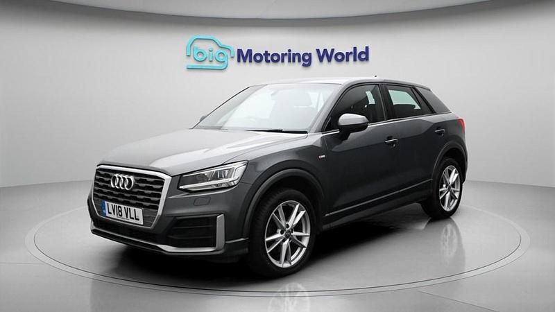 Begagnad Audi Q2 S-Line 150 HK (110 kW) 2018 Grå SUV