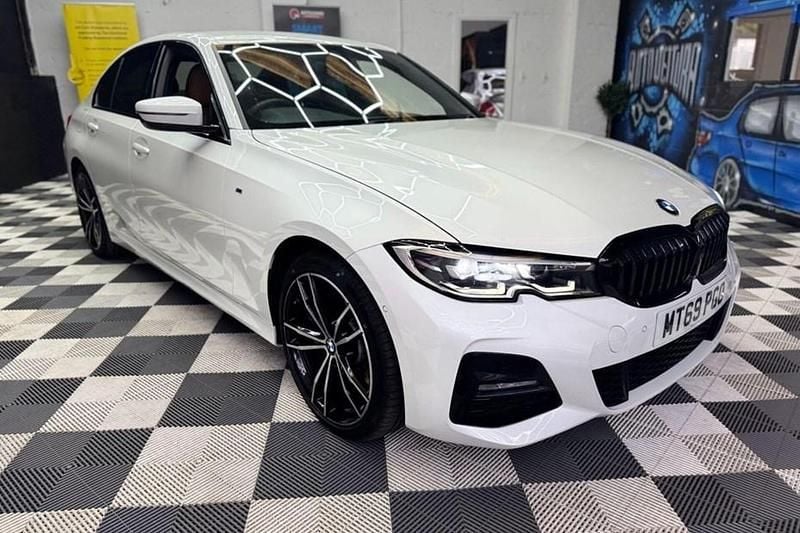 White Used 2019 BMW 330e M Sport Sedan | £17,950 (Fair price) - Image 1/1