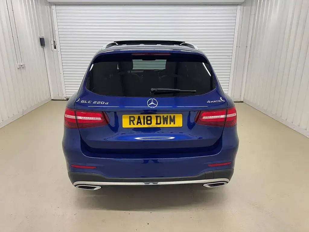 Used Mercedes GLC220 AMG Line Premium 2018 Blue SUV