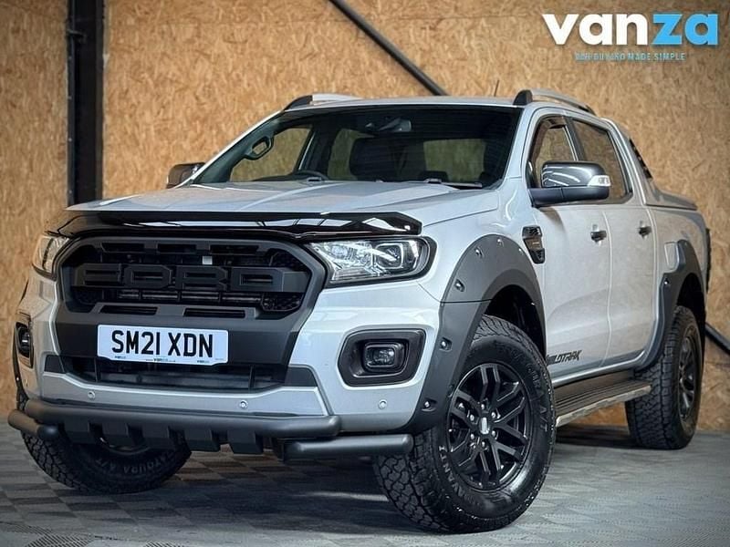 Silver Used 2021 Ford Ranger Wildtrack Pickup | £18,750 (Fair price) - Image 1/4