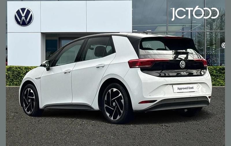 Used VW ID.3 Pro Performance 150 kW (204 HP) 2020 White Hatchback
