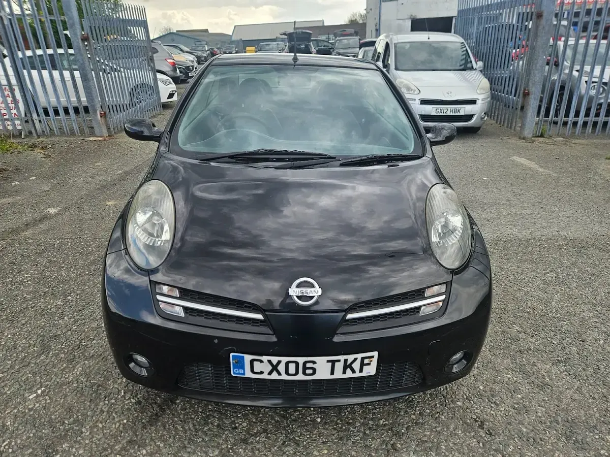 Used Nissan Micra 110 HP (80 kW) 2006 Black Cabriolet
