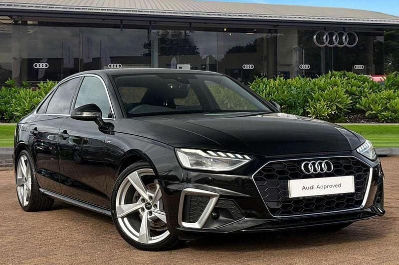 Black Used 2023 Audi A4 S-Line Sedan | £26,980 (Fair price) - Image 1/4