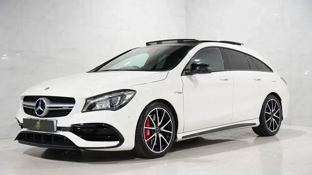 Used Mercedes CLA45 AMG Shooting Brake AMG 2018 White Estate