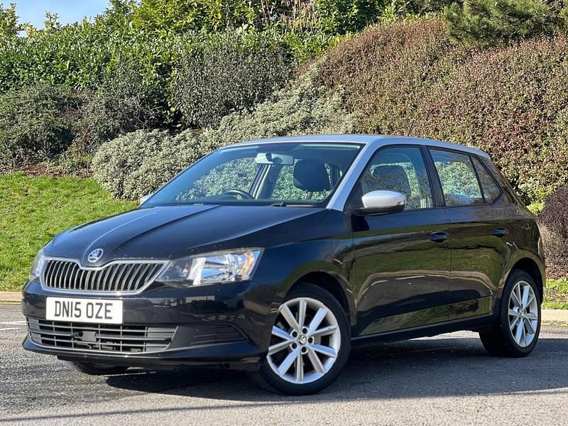 Used Skoda Fabia SE 110 HP (80 kW) 2015 Black Hatchback