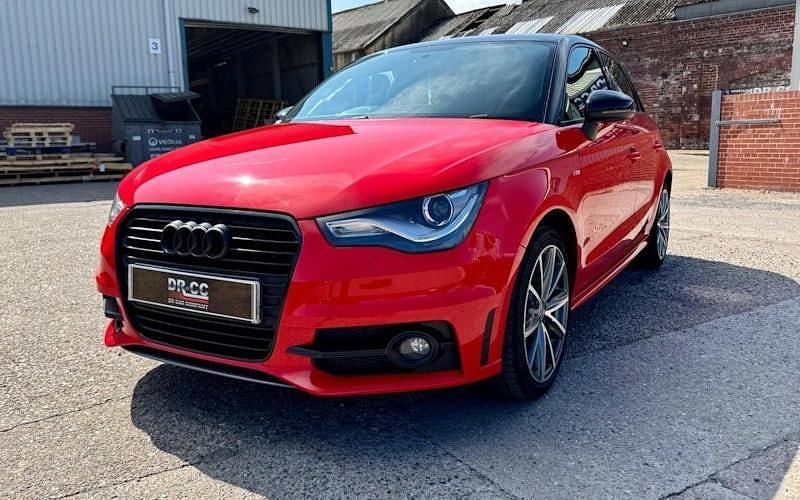 Used Audi A1 Sportback S-Line 86 HP (63 kW) 2014 Red Hatchback