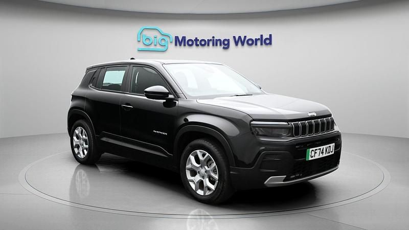 New Jeep Avenger EV Altitude 113 kW (154 HP) 2025 Black SUV