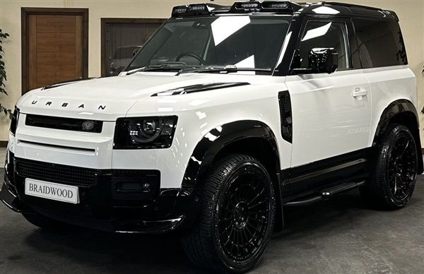 White Used 2024 Land Rover Defender HSE SUV | £71,988 (Expensive) - Image 1/1