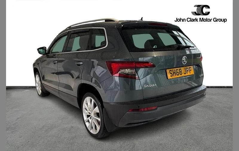 Used Skoda Karoq SE L 113 HP (83 kW) 2018 Grey SUV