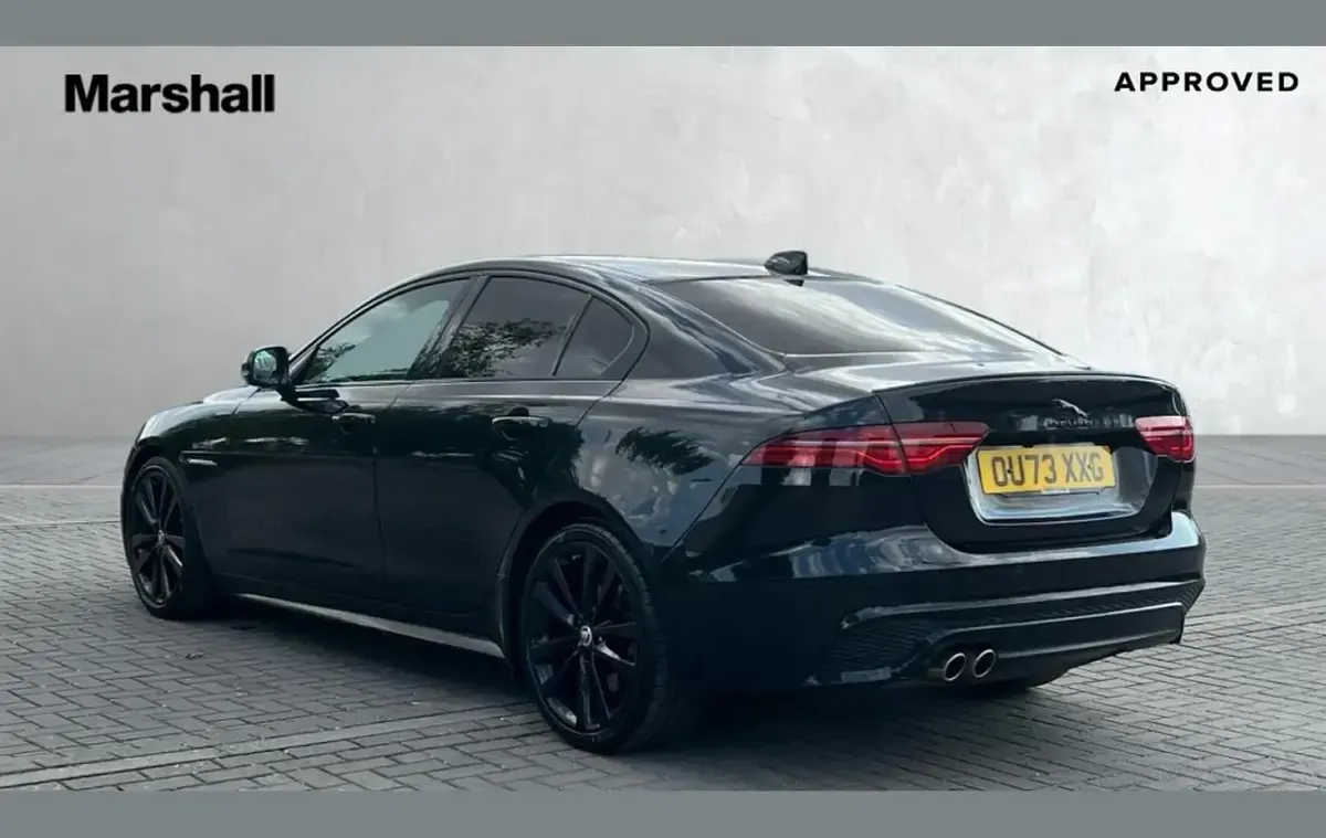 Used Jaguar XE R-Dynamic 204 HP (150 kW) 2023 Metallic  santorini black Sedan