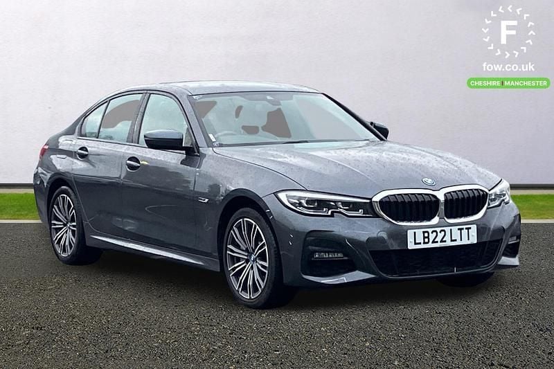 Grey Used 2022 BMW 330e M Sport Sedan | £22,199 (Good price) - Image 1/3