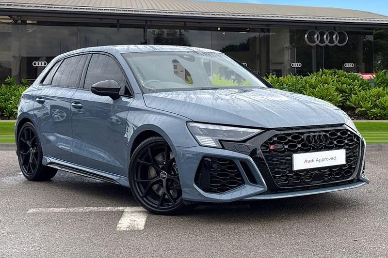 Grey Used 2022 Audi RS3 Sportback Comfort Hatchback | £46,990 (Fair price) - Image 1/4
