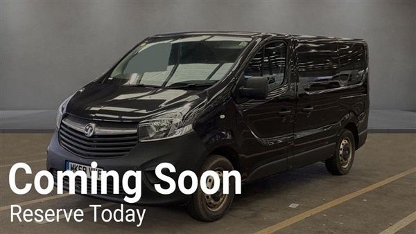 Black Used 2019 Vauxhall Vivaro Van | £9,299 (Fair price) - Image 1/1