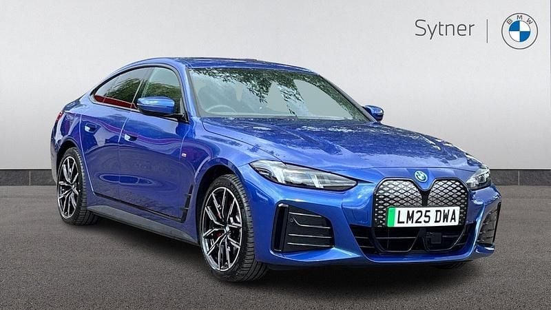 Blue Used 2025 BMW i4 M Sport Sedan | £40,000 (Fair price) - Image 1/4