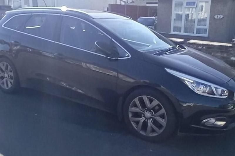 Used Kia Ceed Sportswagon 126 HP (92 kW) 2015 Black Estate