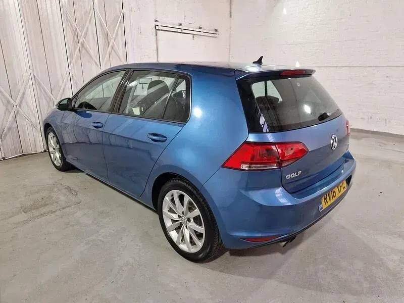 Used VW Golf VII GT 2016 Blue Hatchback